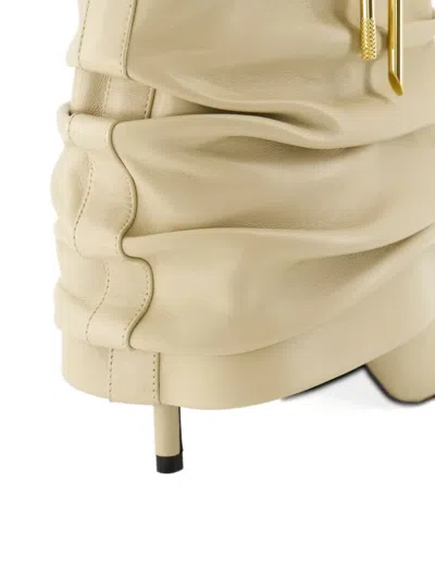 SHARK LOCK STILETTO 皮靴（9厘米）