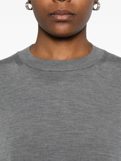 Sofie D'hoore Wool Sweater In Gray