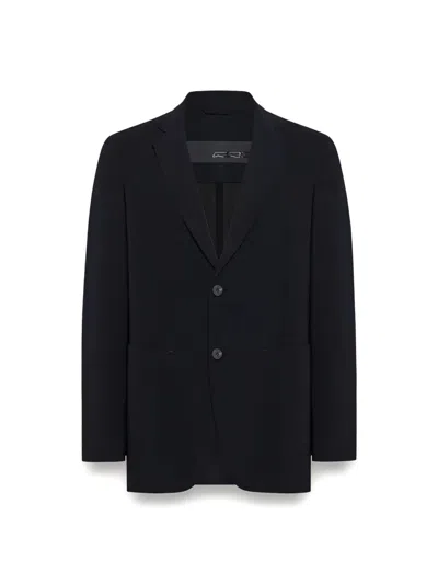 Rrd Buttoned Blazer In Blue