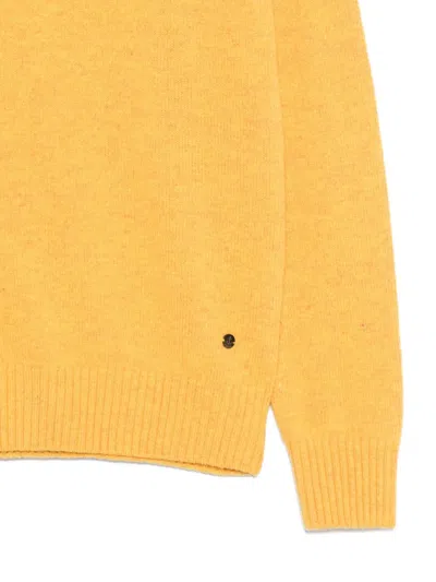 Impure Charlie Crew-neck Sweater In Orange