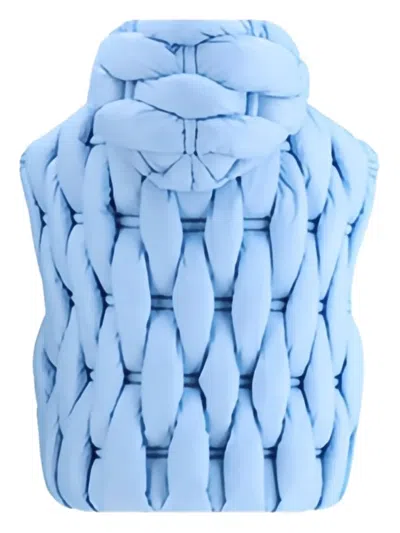 Raxxy Hooded Woven Jacket In Blue