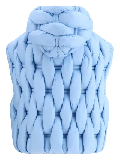 Raxxy Hooded Woven Jacket In Blue