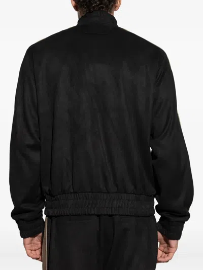 Misbhv Stand Collar Zipper Casual Jacket In Black