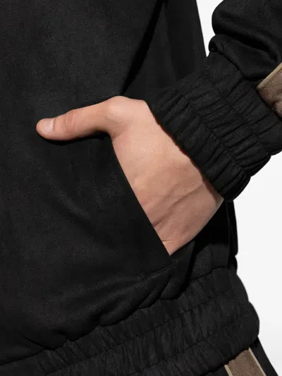 Misbhv Stand Collar Zipper Casual Jacket In Black