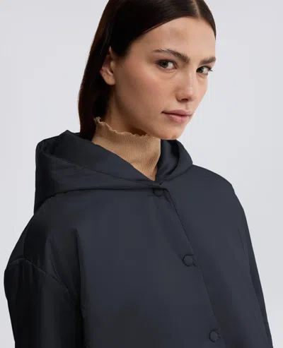 Aspesi Giubbotto Beth Con Cappuccio - Nero In Black