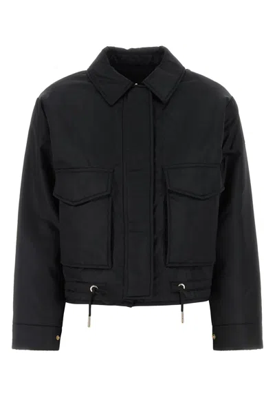 Michael Michael Kors Michael By Michael Kors Black Nylon Down Jacket In Black