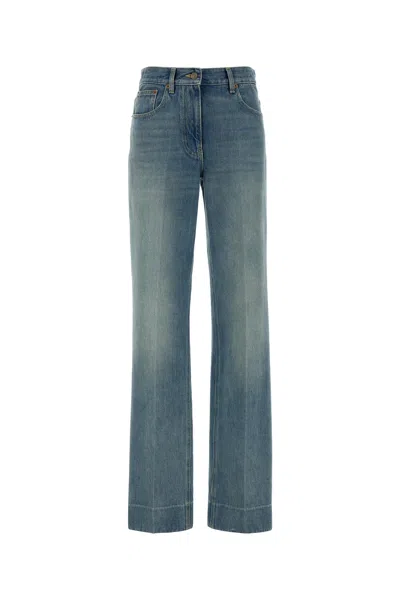 Valentino Garavani Denim Jeans In Blue