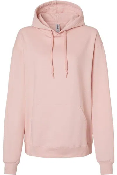 Jerzees Ultimate Cvc Hooded Sweatshirt In Pink