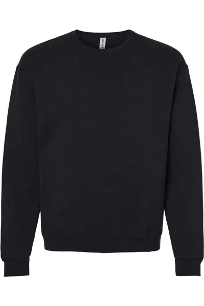 Jerzees Rugged Crewneck Sweatshirt In Black