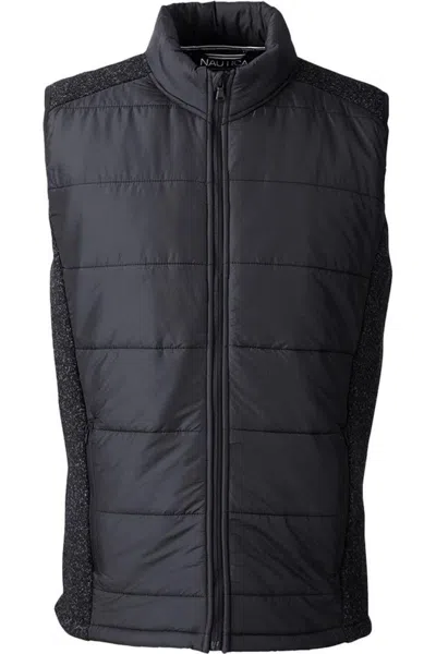 Nautica Harbor Puffer Vest In Black