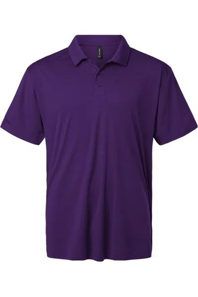 Allpro Pro-lock Performance Polo In Purple