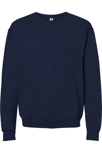 Jerzees Super Sweats Nublend Crewneck Sweatshirt In Blue