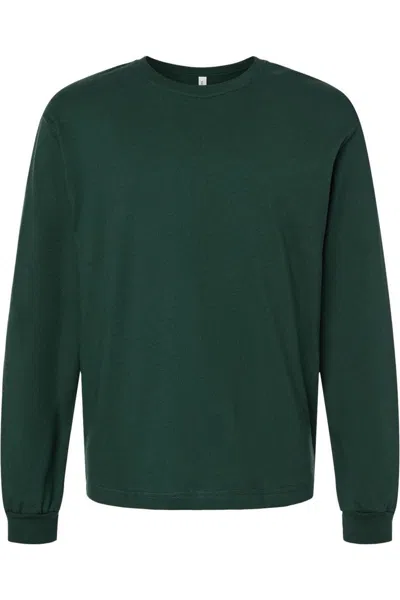 Bella+canvas 6 Oz. Heavyweight Long Sleeve Tee In Blue