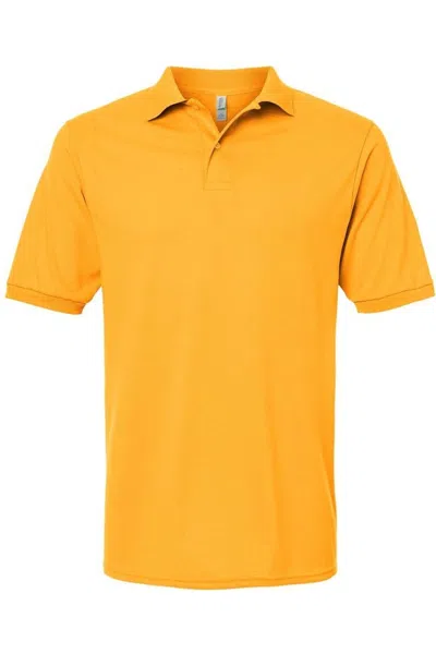 Jerzees Dri-power Polo In Yellow