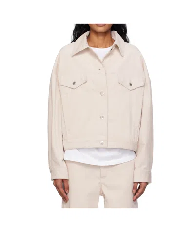 Apc Beige Cally Jacket In Neutral