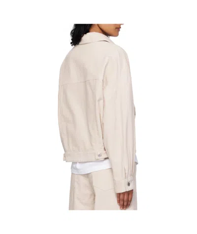 Apc Beige Cally Jacket In Neutral