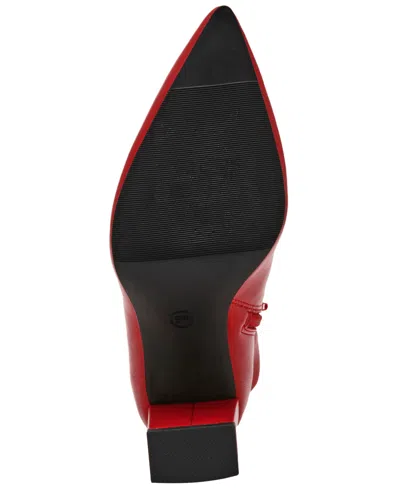 Wild Pair Women's Islah Block Heel Knee High Boots, Created For Macy's In Red