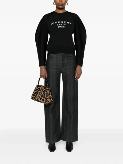Givenchy Logo-detail Sweater In Black