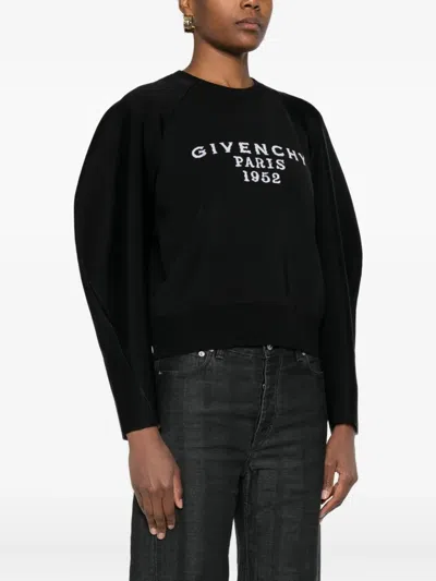 Givenchy Logo-detail Sweater In Black