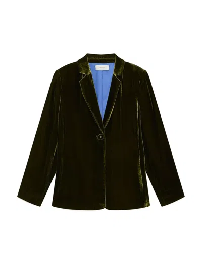 Maliparmi Single-breasted Jacket In Green