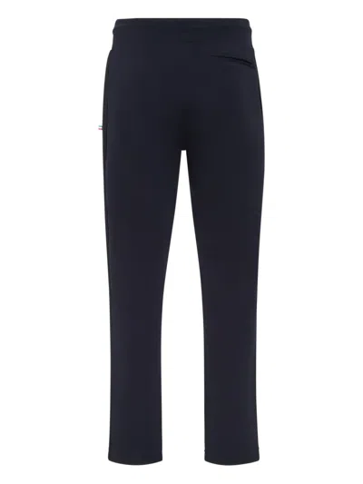 Billionaire Drawstring Logo Track Pants In Black