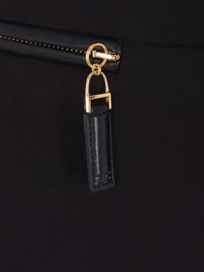 Elisabetta Franchi Pencil Skirt In Black