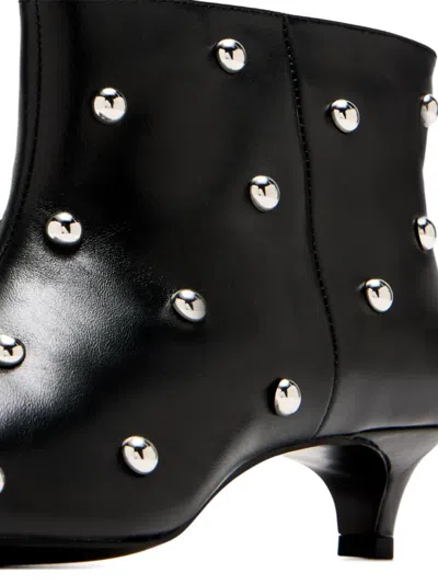 Senso 40mm Stud-embellished Boots In Black