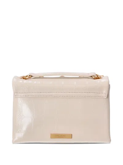 Kurt Geiger White Kensington Gems Shoulder Bag In Neutral