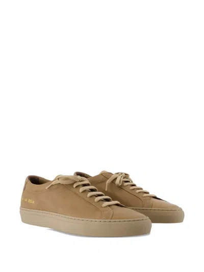 Common Projects "achilles Premium" Sneaker In Brown