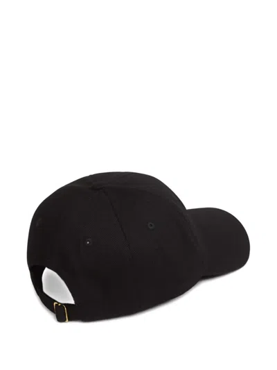 Casablanca Baseball Hat With Logo Patch In Black