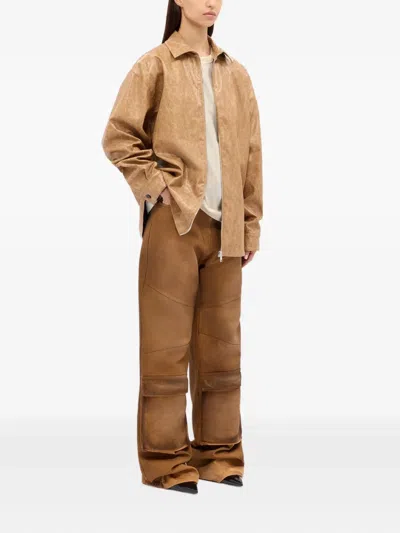 Msgm Logo-print T-shirt In Neutral