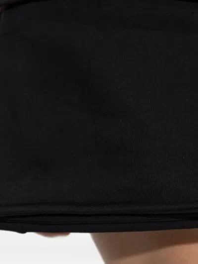 Dsquared2 Flap Pocket Drawstring Shorts In Black