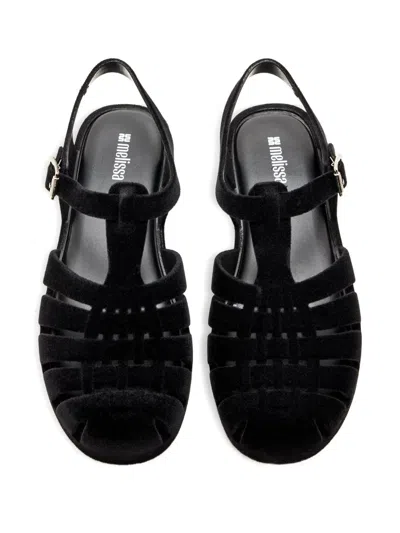 POSSESSION 天鹅绒凉鞋