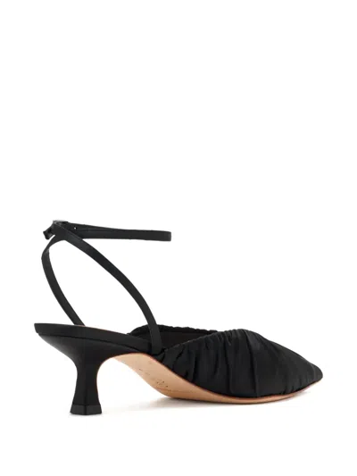 Loeffler Randall Rio Ankle Strap Pointed Toe Pump In Black