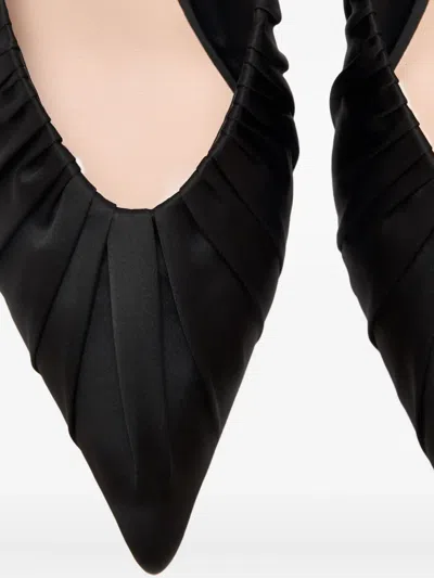 Loeffler Randall Rio Ankle Strap Pointed Toe Pump In Black