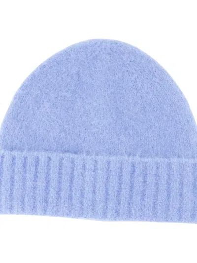 Samsoe & Samsoe Sajeanne Beanie Hat In Blue