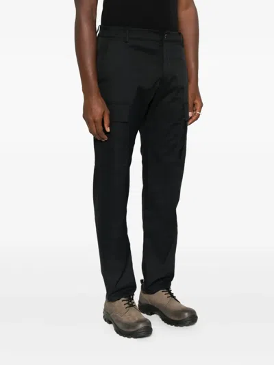 C.p. Company Cp Company Cargo Pant In Tecnical Panama In Black