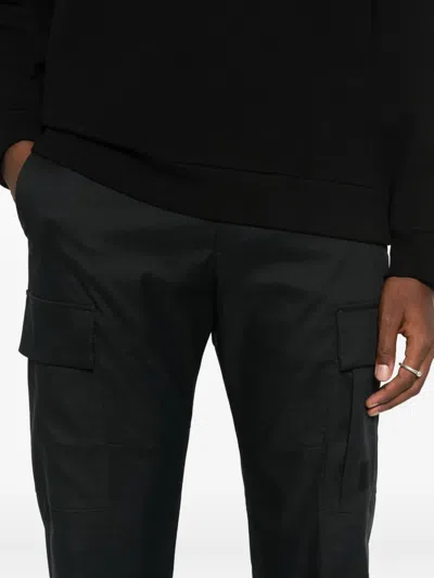 C.p. Company Cp Company Cargo Pant In Tecnical Panama In Black
