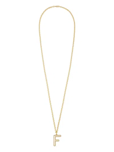 BIG PUFFY INITIAL 项链