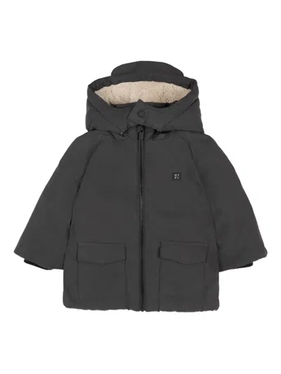 Mayoral Hooded Jacket In Black