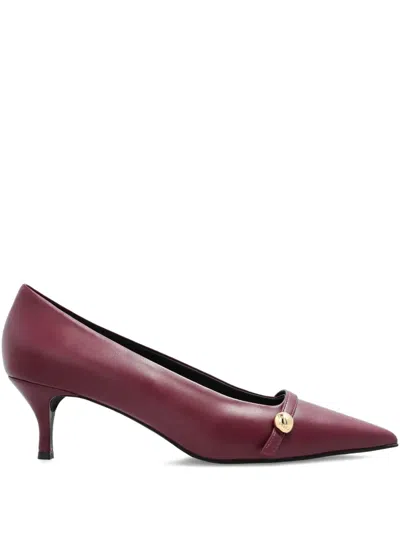 Furla 60mm Sfera Pumps In Red