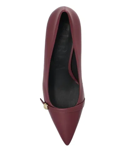 Furla 60mm Sfera Pumps In Red