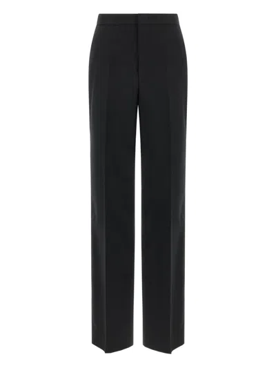 Tagliatore Virgin Wool-blend Double-breasted Suit In Black