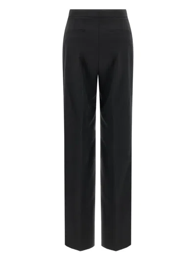 Tagliatore Virgin Wool-blend Double-breasted Suit In Black