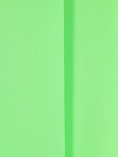 Tom Ford Keyhole Cutout Washed Silk Georgette Top In Green