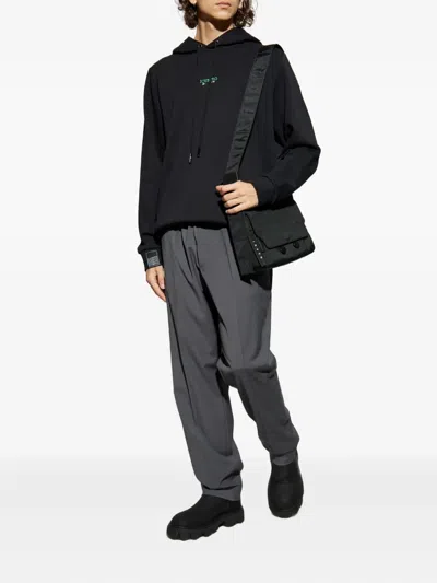 图案印花连帽衫