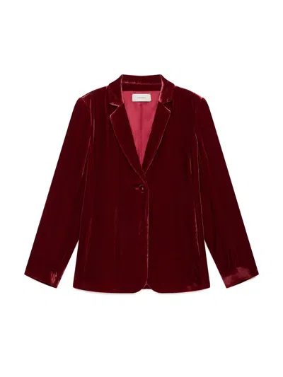 Maliparmi Buttoned Jacket In Red