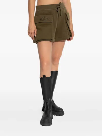 Dsquared2 Pocket Drawstring Shorts In Green