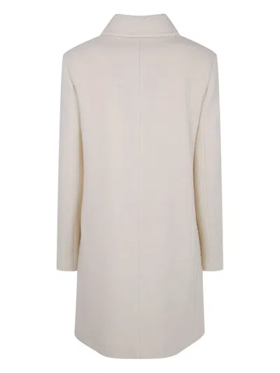 Aspesi Buttoned Coat In White