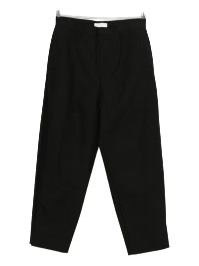 Amomento Cotton Trousers In Black